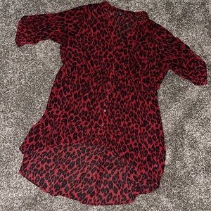 Torrid Sheer Hi-Lo Tunic